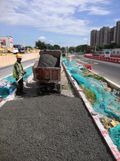 透水混凝土路面